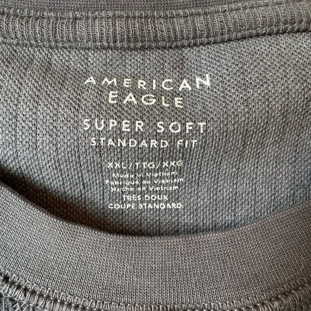 American Eagle Super Soft Thermal Long Sleeve Gray XXL